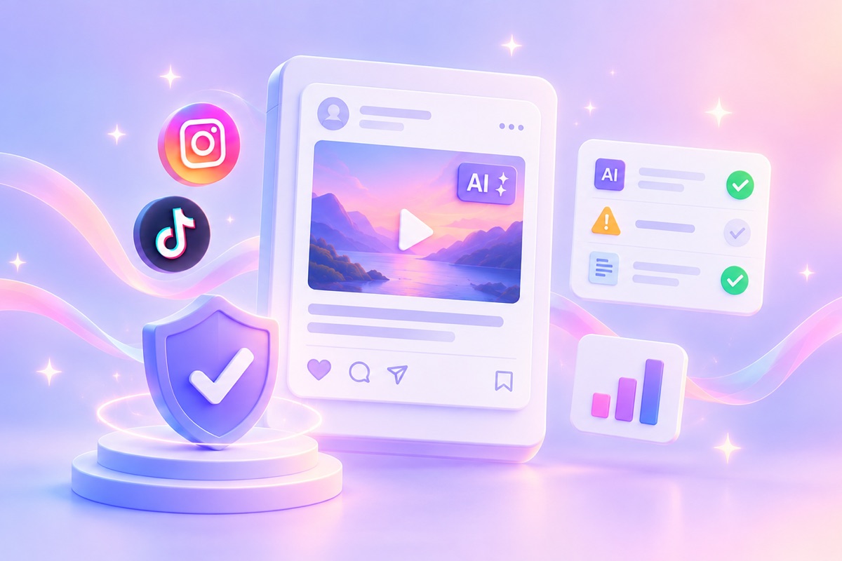 Labelling AI Content: What Instagram, TikTok and LinkedIn Require, and What the AI Act Covers