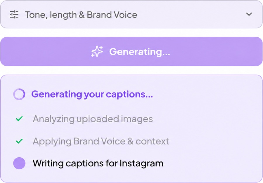 capty generating captions